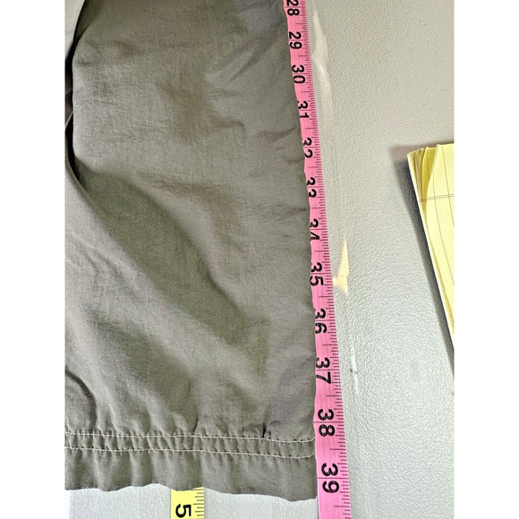 REI Mens Activewear Pants LX28 Army Green Convertible Shorts UPF 50 Belted Cargo - Picture 13 of 16